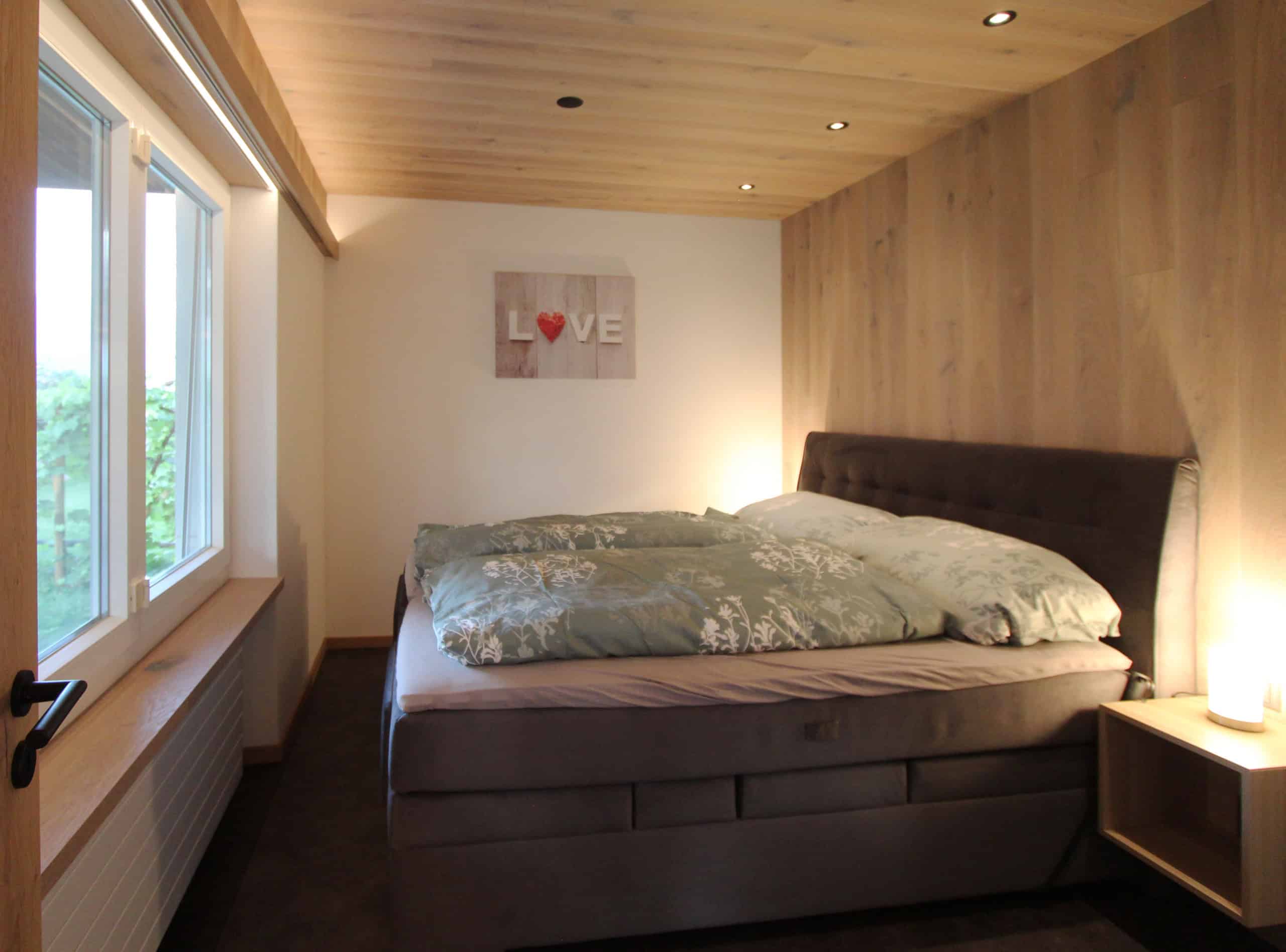 Garden Apartment Eltern Schlafzimmer