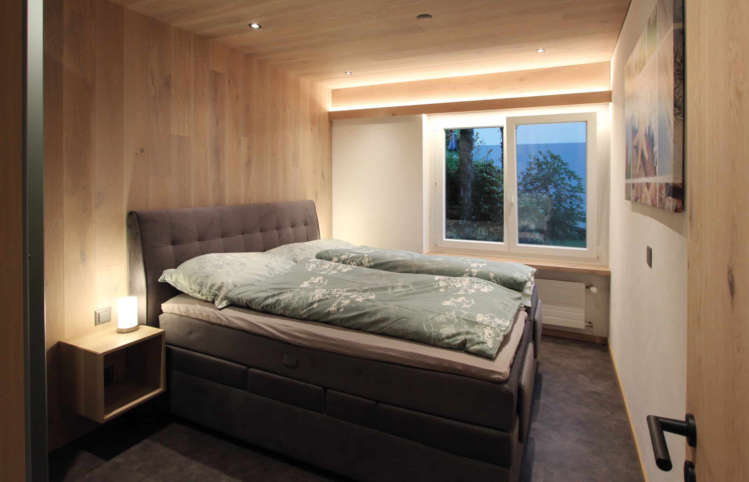 Garden Apartment Gäste Schlafzimmer